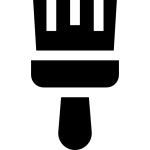 Paint brush - Free art icons Paint brush free vector icons designed by Freepik