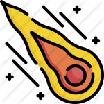 Comet - Free miscellaneous icons Comet free vector icons designed by Freepik