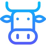 소 - 무료 동물개 아이콘 Freepik이(가) 제작한 소개의 무료 벡터 아이콘