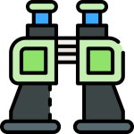 Binoculars - Free miscellaneous icons Binoculars free vector icons designed by Good Ware