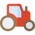 Tractor - Free transport icons Tractor free vector icons designed by Freepik