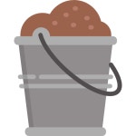 Bucket - Free Tools and utensils icons Bucket free vector icons designed by Freepik