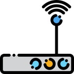 Router - Free technology icons Router free vector icons designed by Freepik