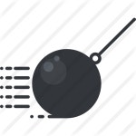 Wrecking ball - Free construction and tools icons Wrecking ball free vector icons designed by Roundicons Premium