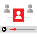 Video player - Free multimedia icons Video Player free vector icons designed by Alfredo Hernandez