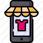 Online shop - Free commerce and shopping icons Online shop free vector icons designed by Freepik