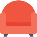 Sofa - Free furniture and household icons Sofa free vector icons designed by Vectors Market