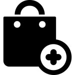 Add to Shopping Bag - Free commerce icons Add to Shopping Bag free vector icons designed by Freepik