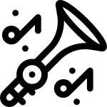 Trumpet - Free music icons Trumpet free vector icons designed by Freepik