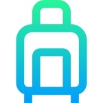 Suitcase - Free travel icons Suitcase free vector icons designed by Freepik