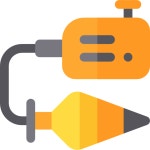 Plumb bob - Free construction and tools icons Plumb bob free vector icons designed by Freepik
