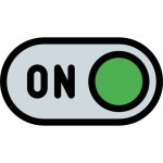 Switch on - Free multimedia icons Switch On free vector icons designed by Pixel perfect