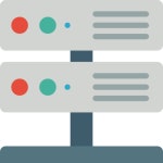 Server - Free technology icons Server free vector icons designed by Smashicons