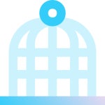 Bird cage - Free animals icons Bird cage free vector icons designed by fjstudio