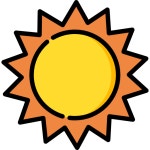 Sunny - Free nature icons Sunny free vector icons designed by Freepik