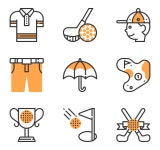 Golf Icons - 672 free vector icons - Page 2 672 Free vector icons of golf