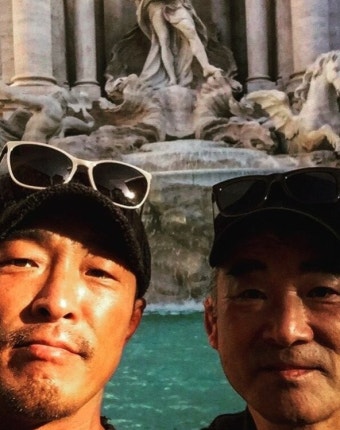 '부친상' 슬픔 추성훈 