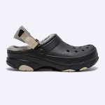크록스 CROCS 올터레인 라인드 클로그 블랙 , 207936-001 [CROCS] 올터레인 라인드 클로그 블랙 / 207936-001