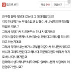 포모스 식당에서 음식 나눠먹는거 거부당함 식당에서 음식 나눠먹는거 거부당함