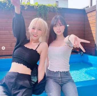 포모스 리옐 비키니 합방 후기샷 리옐 비키니 합방 후기샷