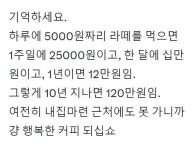 포모스 매일 카페 커피 사 마시는 사람들 명심해야 되는 거 매일 카페 커피 사 마시는 사람들 명심해야 되는 거