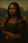 포모스 흑인 모나리자 흑인 모나리자