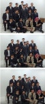 포모스 정장입고 단체 프로필 사진찍은 감스트 크루 정장입고 단체 프로필 사진찍은 감스트 크루