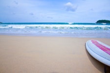 Close up view of surfboard  Photo | Free Download