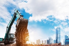 Excavator in action  Photo | Free Download