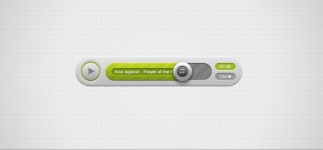Audio Player PSD  PSD file | Free Download