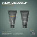 Cream tube mockup | Premium PSD File Cream Tube Mockup