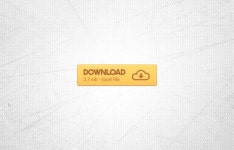 Orange Download Button Excel File  PSD file | Free Download