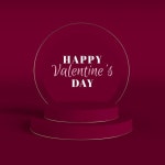 Premium PSD | Valentines day rendering with gold frame and podiums Valentines Day Rendering With Gold Frame And Podiums