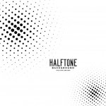 Abstract circular style halftone background  Vector | Free Download