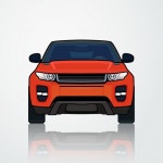 Big isolated car  Vector | Free Download