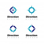 Premium Vector | Compass logo design inspiration Compass Logo Design Inspiration