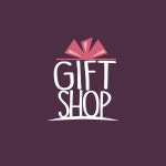 Premium Vector | Gift shop logo