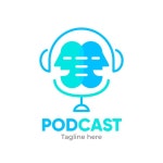 Free Vector | Interesting podcast logo template Download Interesting Podcast Logo Template for free