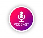 Podcast gradient logo Vector | Premium Download Podcast Gradient Logo | Download now Premium vectors on Freepik
