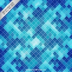 Tiled background in blue tones  Vector | Free Download
