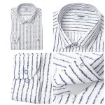 (슬림핏)RMSSL1-135-WH/화이트 - NS홈쇼핑 [갤러리아] 22년 S/S신상품... 빈티지 ST프린트 긴소매셔츠(슬림핏)RMSSL1-135-WH/화이트 - NS홈쇼핑