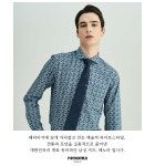 (슬림핏)RMUSL1-333-NY/네 - NS홈쇼핑 [갤러리아] 22년 S/U신상품... SPAN조직 미니체크 반소매셔츠(슬림핏)RMUSL1-333-NY/네 - NS홈쇼핑