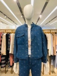 [갤러리아] [22 S/S]알파벳 포인트 노카라 데님 자켓(SEJKC2144)(SEJ2144) - NS홈쇼핑