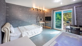 가평 탑클라우드 애견동반 스파펜션, 자라섬·북면, 가평 - 여기어때 특가