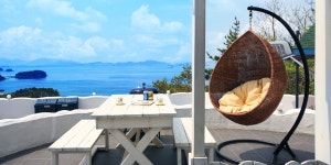 밤바다를 마주하고 있는 숙소 | 남해 아미르하우스 우리안, 경상 - 여기어때 특가