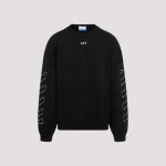 25SS 오프화이트 긴팔 티셔츠 OMHE191C99KNI001 1061 BLACK :: 구하다