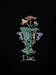 25SS 드롤드무슈 후드 티셔츠 F HO174 C0127 BL BLACK Nero :: 구하다