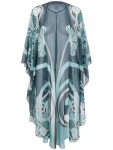26SS 라 더블제이 케이프 SCA0092 SIL014BTU01 GR03 BLOOMING TULIP PLAC E :: 구하다