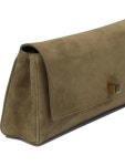 26FW 케이트 오드리 카프 스웨이드 클러치 백 H3033 726737 Brown :: 구하다