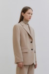 Wool Blend Jacket (Beige) :상세정보 - HAGO(하고)